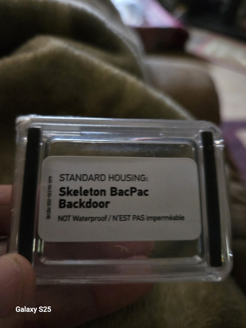 Gopro Skeleton BacPac Backdoor Clear Housing - Clear